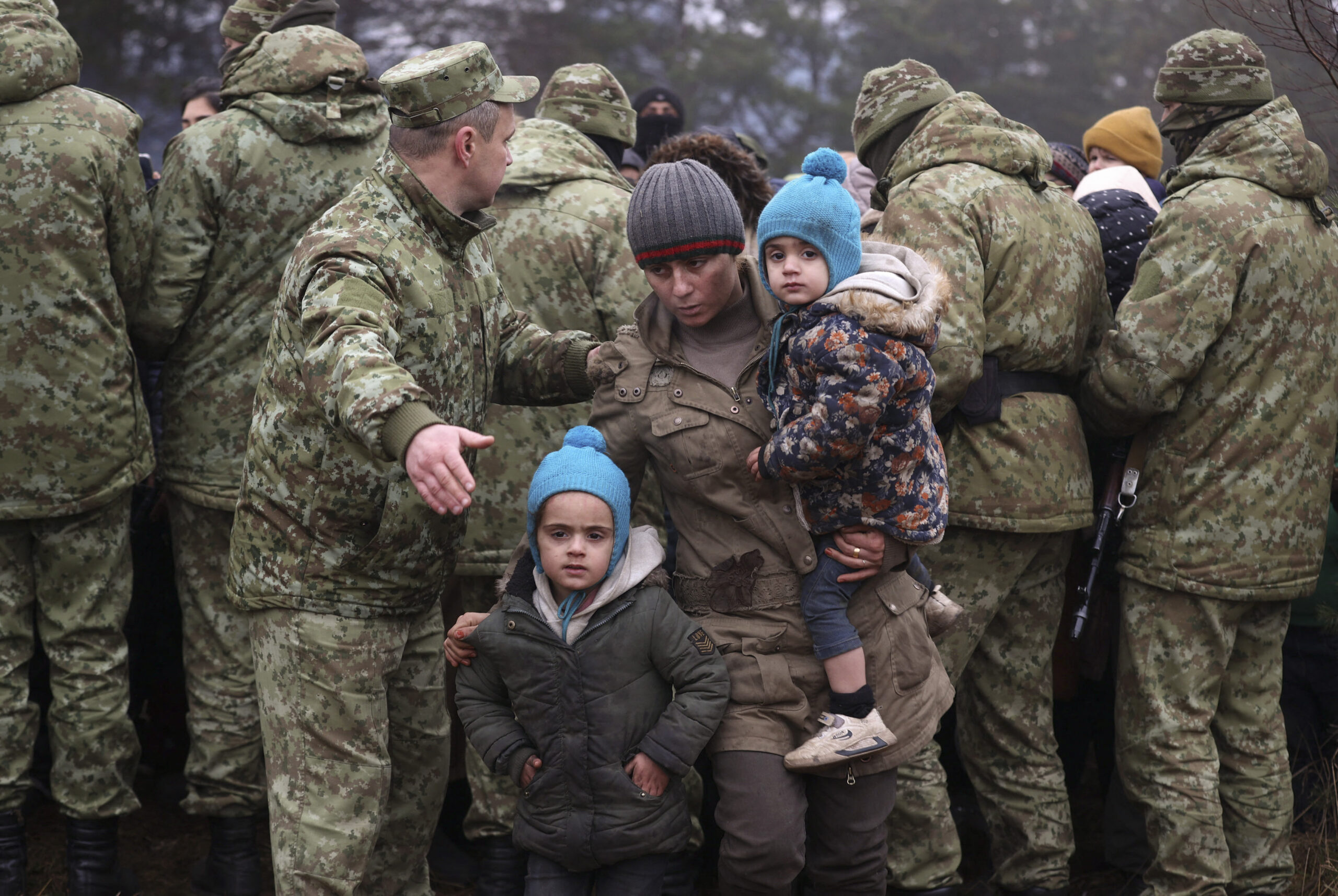 Families Reunited Amidst Escalating Tensions at Belarus-Ukraine Border