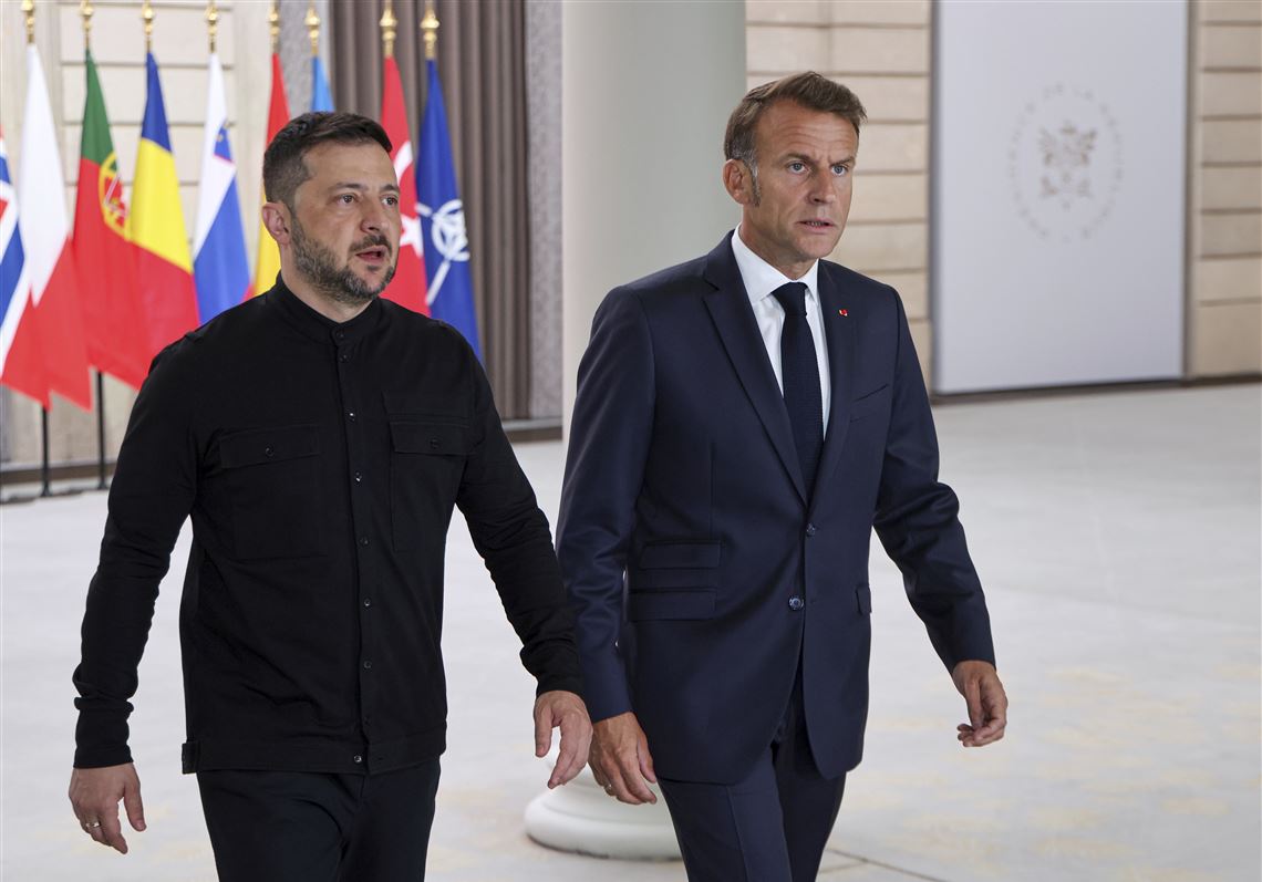 French President Macron Announces Security Guarantees for Ukraine Amid Ongoing Conflict