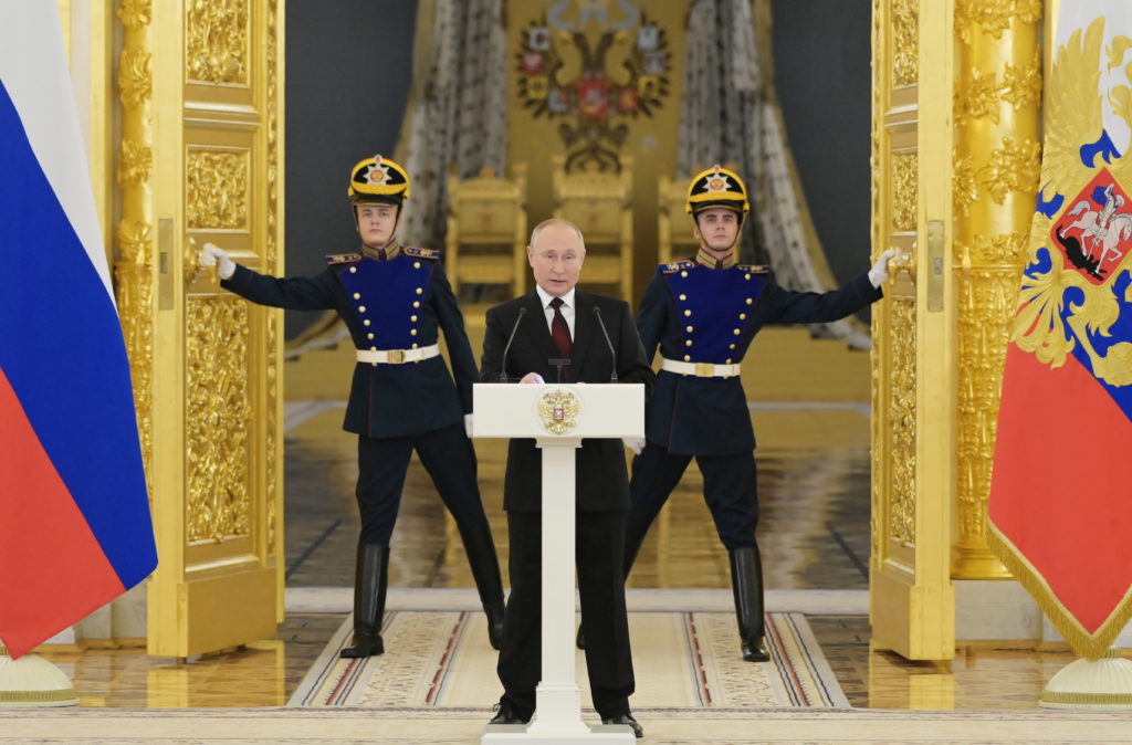 Putin Accuses West of Fueling Ukraine Crisis Through NATO Expansion