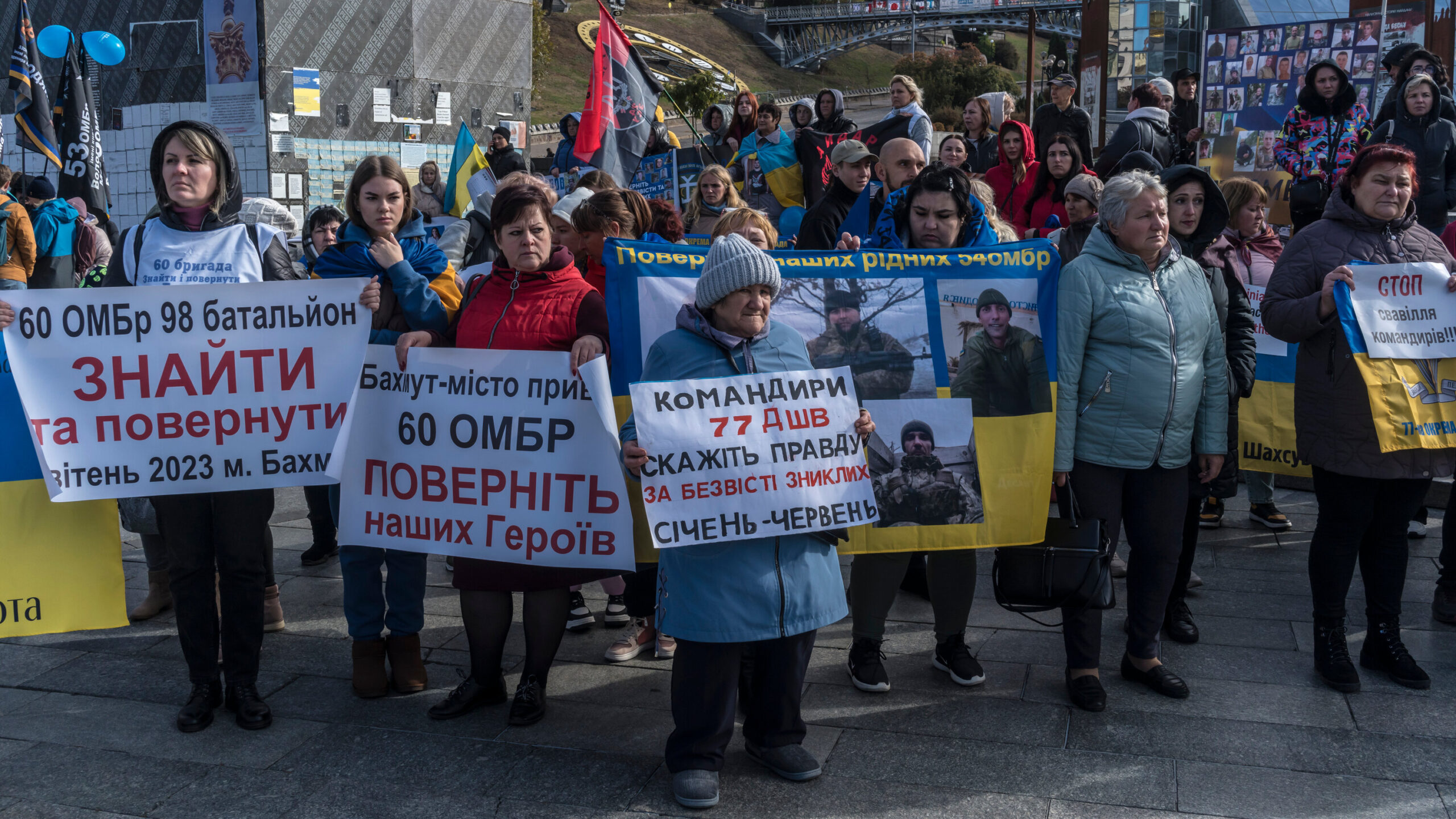 Missing Soldiers’ Families Demand Recognition in Kiev as Authorities Delay Compensation