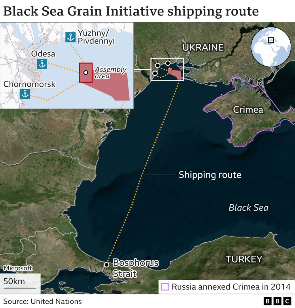 Ukraine Faces $2 Billion in Agricultural Losses as Key Ports Remain Closed